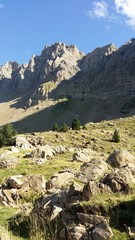 Montañas en el valle de Tena, Huesca