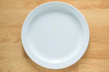Empty Dish, Empty Dish on Table Background, Empty Dish Backgroun