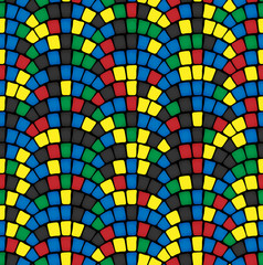 Obraz premium design element. vintage paving stones texture