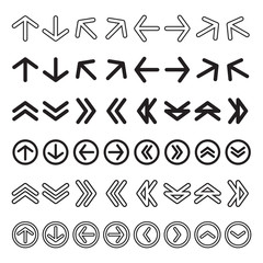  icon arrow set