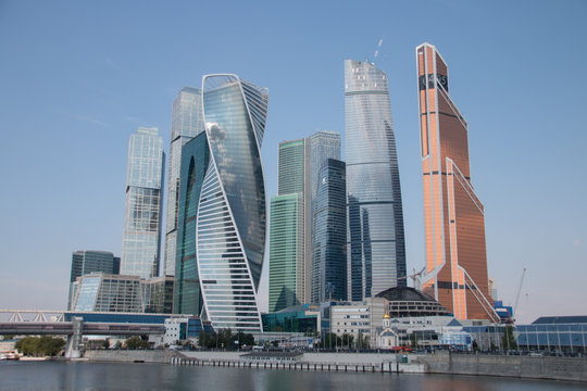 Skyscrapers Moscow-City