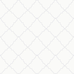 Abstract Diagonal Curved Striped Grid Seamless Texture