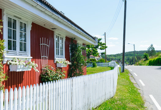 Typical Norwegian house
