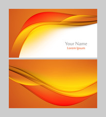 vector business card