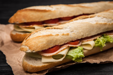 Panini grilled sandwich