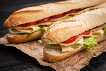 Panini grilled sandwich