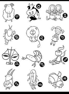 cute horoscope zodiac signs