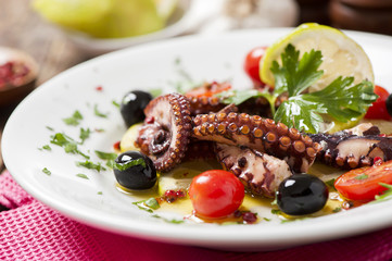 Octopus salad