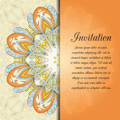 ethnic design card
