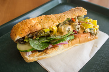 Everything Sub Sandwich