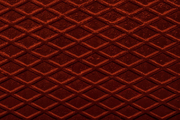 Rusty red, non slip steel texture. Background of metal.