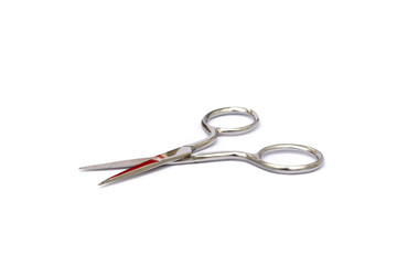 Tailors scissors isolated on white background