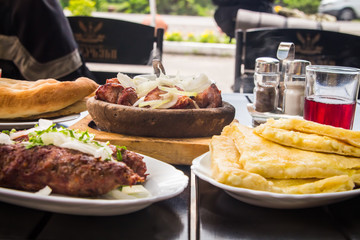 Delicious beautifully served barbecue