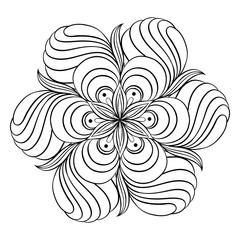 Obraz premium Coloring book for adults
