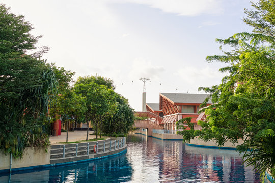 Resorts World Sentosa on Sentosa Island in Singapore