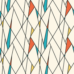 Seamless modern pattern