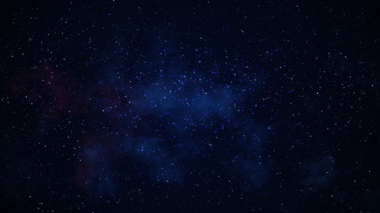Fototapeta na wymiar Glowing stars galaxy in space