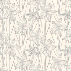 Floral seamless pattern - 115753107