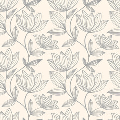 Floral seamless pattern