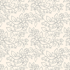 Floral seamless pattern - 115753133