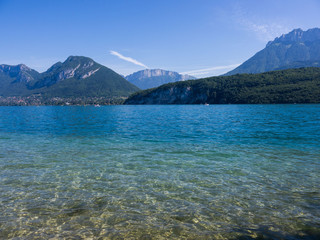 Fototapeta premium Laq d'Annecy, Frankreich