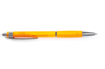 Orange ball-point pen