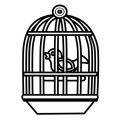 Animals and pets accesories isolated flat icon, vector ilustration graphic.