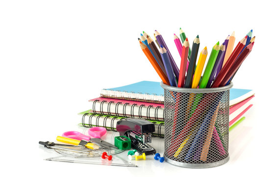 Group of stationery tools