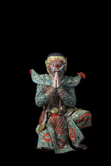 Obraz na płótnie Canvas This mask dance drama of Thailand call Khon from the Ramayana story