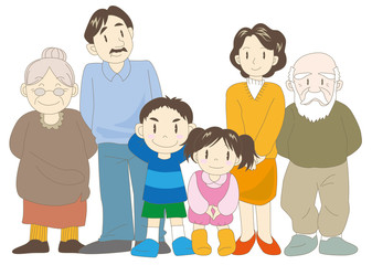 家族〈三世代〉