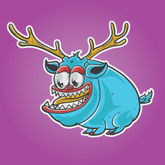 Deer monster character