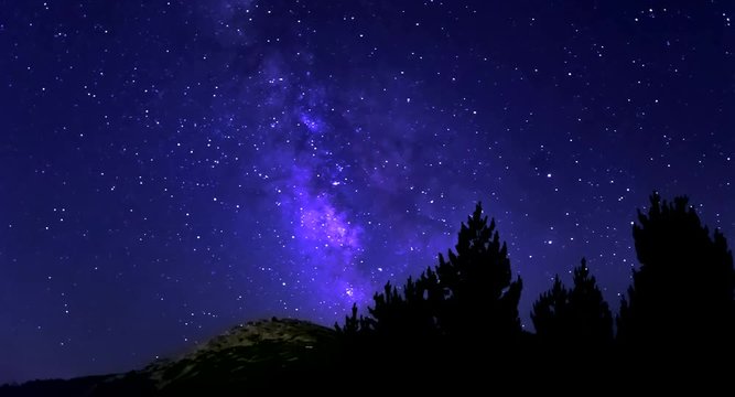 night timelapse at 4k resolution 