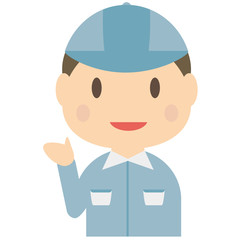 工場　作業　制服　案内/紹介