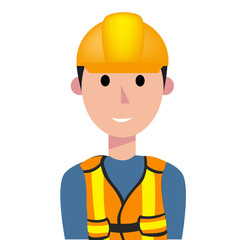 Construction worker, Man dressed in work clothes, and safety, Construction Engineer Worker Builder