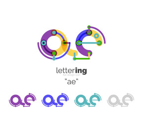 Letters logo icon