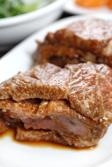 Beef sliced korean bbq