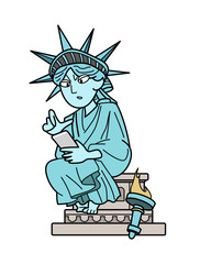 自由の女神-調べる