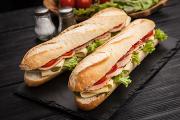 Panini grilled sandwich