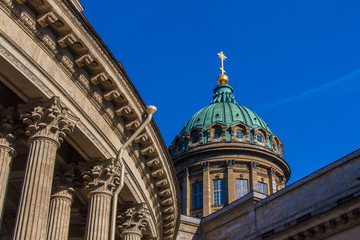 Saint Petersburg, Kazan cathedral.