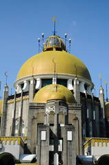 SELANGOR, MALAYSIA -AUGUST 21, 2014: Sultan Suleiman Mosque in Klang, Selangor, Malaysia. It was a...