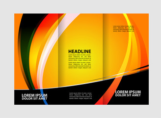 Tri-Fold Travel Mock up & Brochure Design
