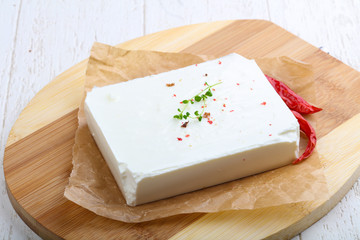 Feta brick cheese