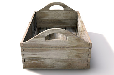 Wooden Carry Crate