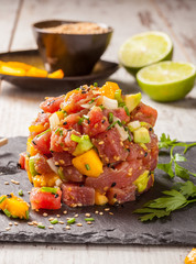 Hawaiian tuna poke