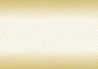 鹿の子模様のイラスト: 金色グラデーション