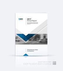 Brochure template layout, cover design annual report, magazine, 