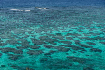 沖縄県　宮古島　イムギャーマリンガーデン展望台からの眺め