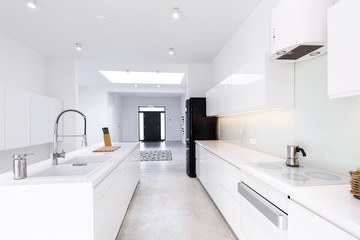Fototapeta na wymiar Perfectly designed kitchen