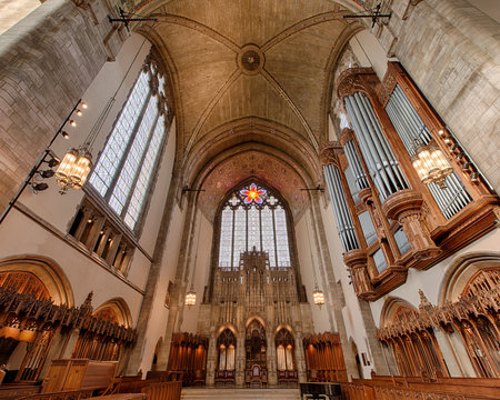 Rockefeller Chapel In Chicago, Illinois