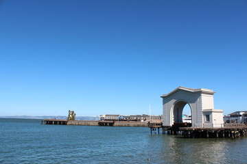 サンフランシスコの海